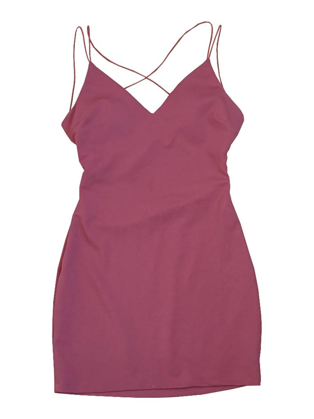 Red Plum Cocktail Dress